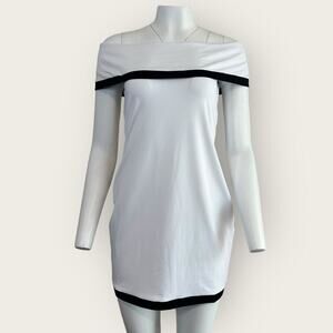 NWT | Susana Monaco | Off Shoulder Mini Dress | Sugar | Large
